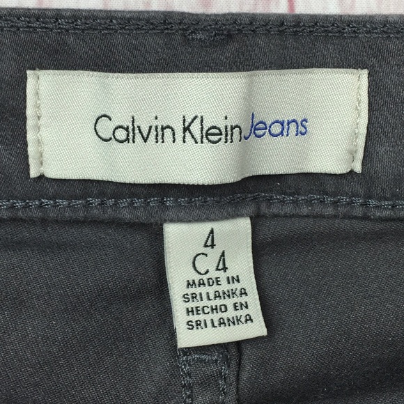 ➡️CK Jeans Gray Ankle Skinny Jean Size 4x25” - Picture 6 of 12